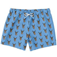 Deer Mullet 2.0 Swim Trunks - Blue