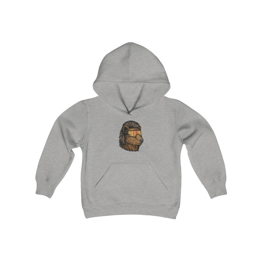 Bear Mullet Youth Hoodie