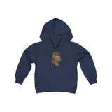 Chocolate Lab Mullet Youth Hoodie