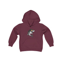 Shark Mullet Youth Hoodie