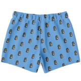 Duck Mullet Men's Swim Trunks - Blue