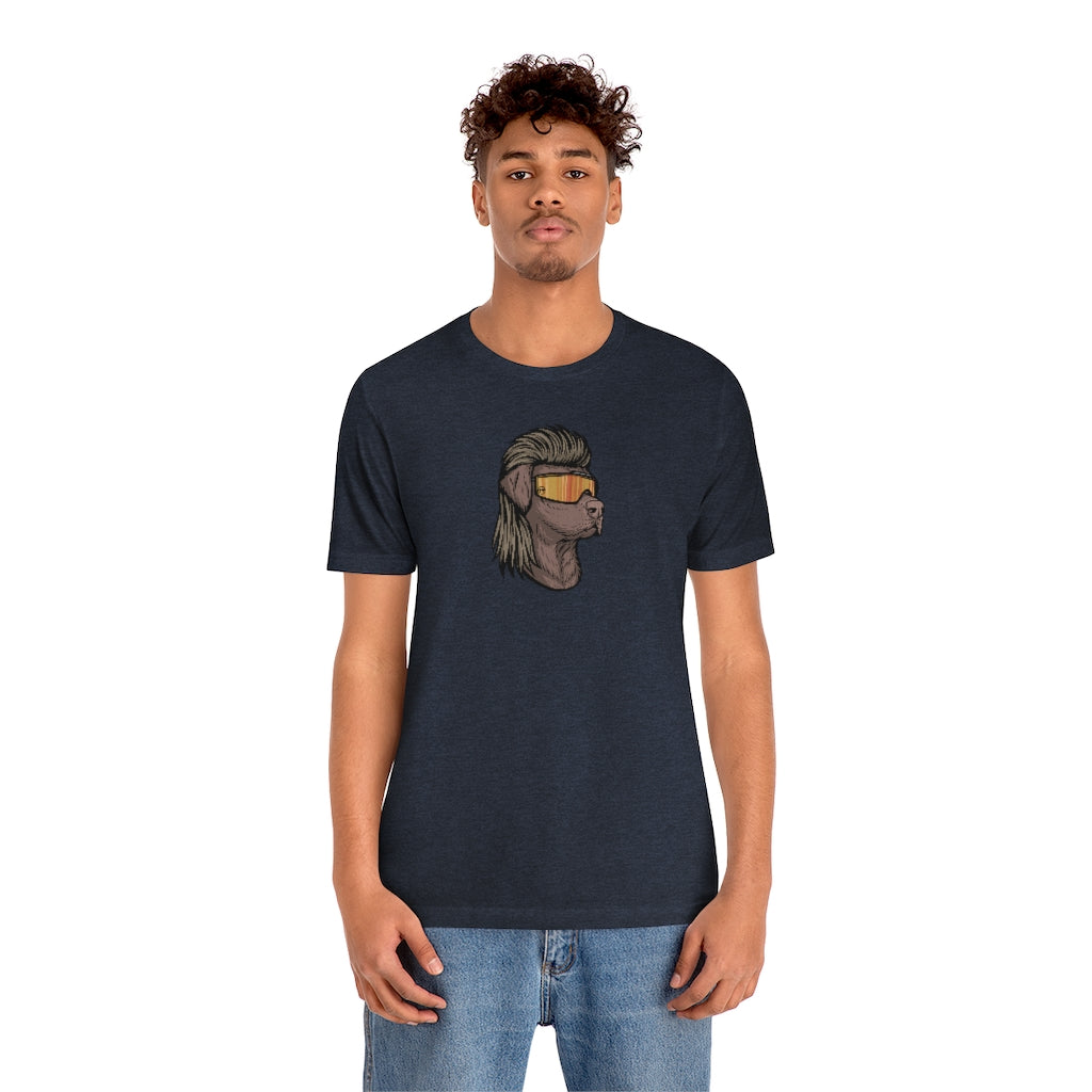 Chocolate Lab Mullet Premium Tee