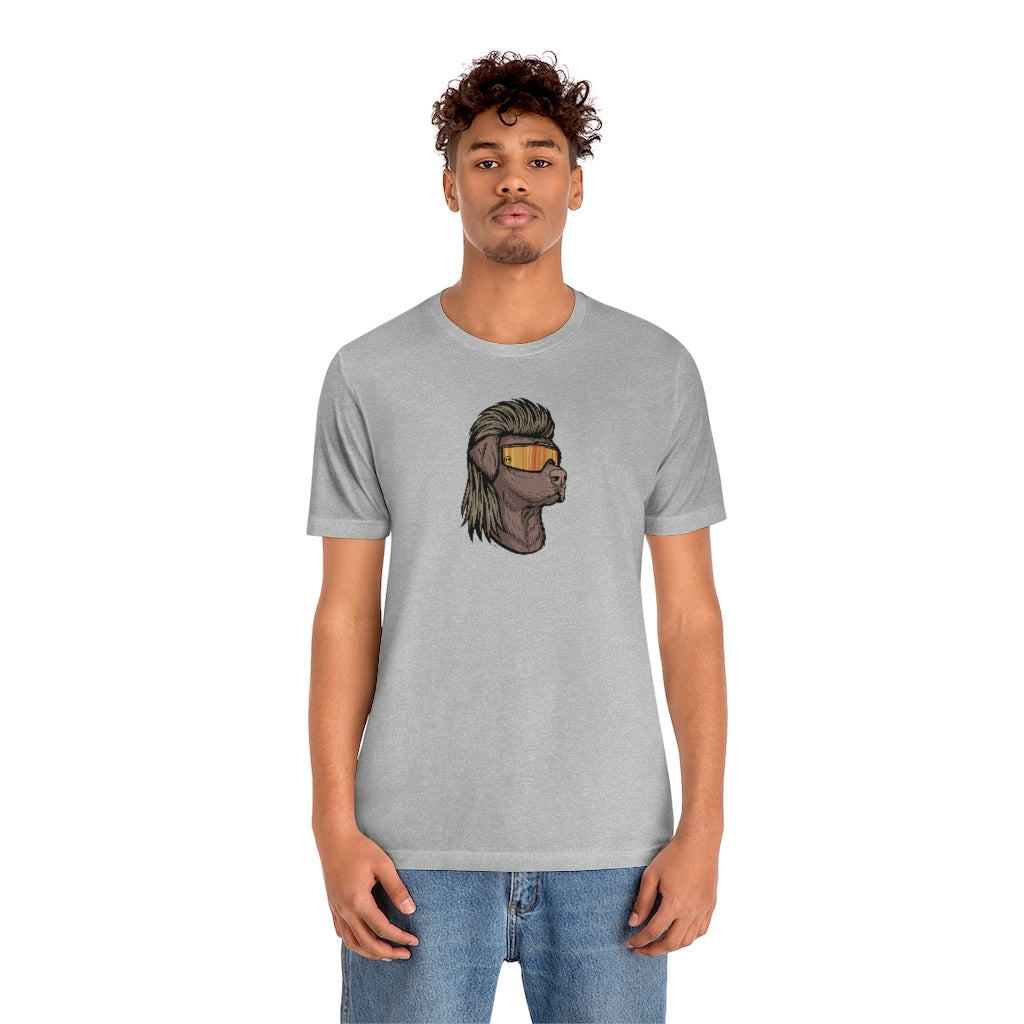 Chocolate Lab Mullet Premium Tee