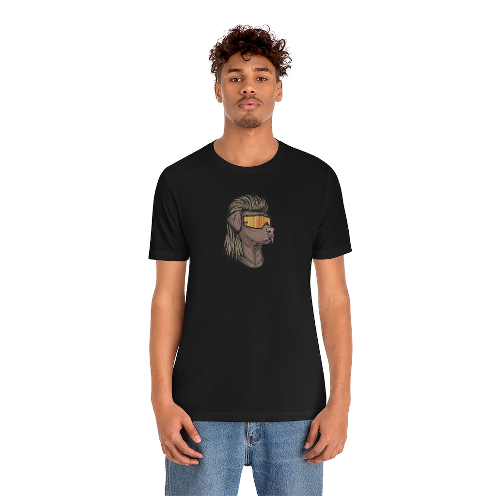 Chocolate Lab Mullet Premium Tee