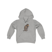 Armadillo Mullet Youth Hoodie