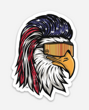 Eagle Mullet USA Boat Decals (Mirrored 2-Pack Set)