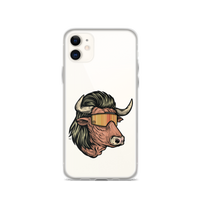 Bull Mullet iPhone Case - Clear