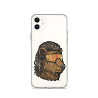 Bear Mullet iPhone Case - Clear