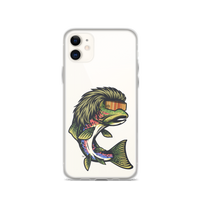 Trout Mullet iPhone Case - Clear