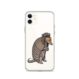 Armadillo Mullet iPhone Case - Clear