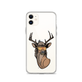 Deer Mullet 2.0 iPhone Case - Clear