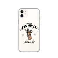 Deer Mullet Motto iPhone Case - Clear