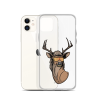 Deer Mullet 2.0 iPhone Case - Clear