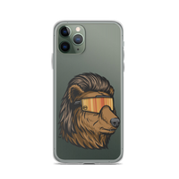 Bear Mullet iPhone Case - Clear