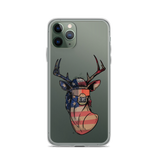 Deer Mullet USA 2.0 iPhone Case - Clear