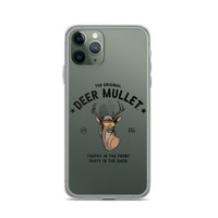 Deer Mullet Motto iPhone Case - Clear