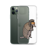 Armadillo Mullet iPhone Case - Clear