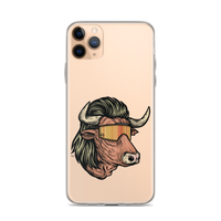 Bull Mullet iPhone Case - Clear