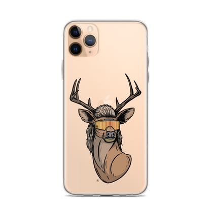 Deer Mullet 2.0 iPhone Case - Clear