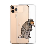 Armadillo Mullet iPhone Case - Clear