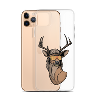 Deer Mullet 2.0 iPhone Case - Clear