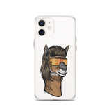 Llama Mullet iPhone Case - Clear