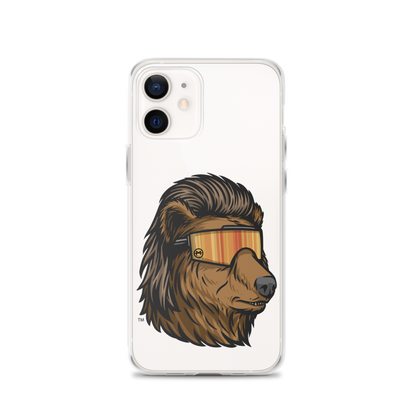 Bear Mullet iPhone Case - Clear