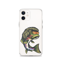 Trout Mullet iPhone Case - Clear