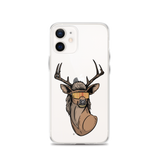 Deer Mullet 2.0 iPhone Case - Clear