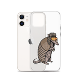 Armadillo Mullet iPhone Case - Clear