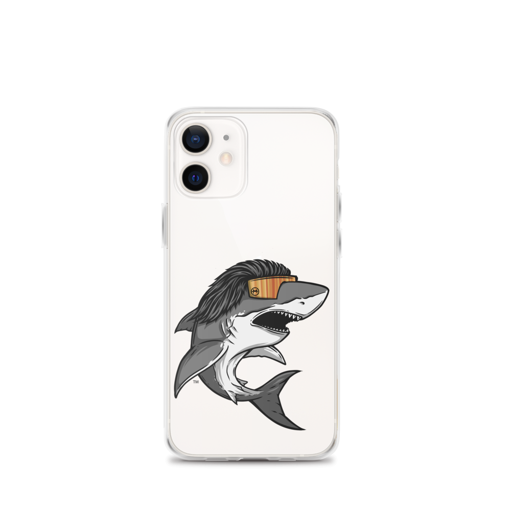 Shark Mullet iPhone Case - Clear