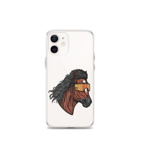 Horse Mullet iPhone Case - Clear