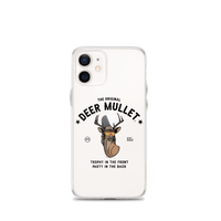 Deer Mullet Motto iPhone Case - Clear