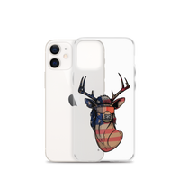 Deer Mullet USA 2.0 iPhone Case - Clear