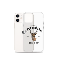 Deer Mullet Motto iPhone Case - Clear