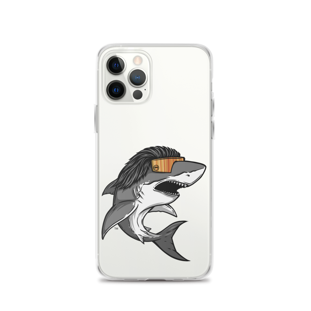 Shark Mullet iPhone Case - Clear
