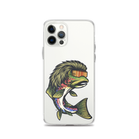 Trout Mullet iPhone Case - Clear