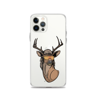 Deer Mullet 2.0 iPhone Case - Clear