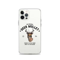 Deer Mullet Motto iPhone Case - Clear