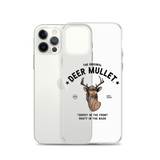 Deer Mullet Motto iPhone Case - Clear