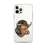 Bull Mullet iPhone Case - Clear