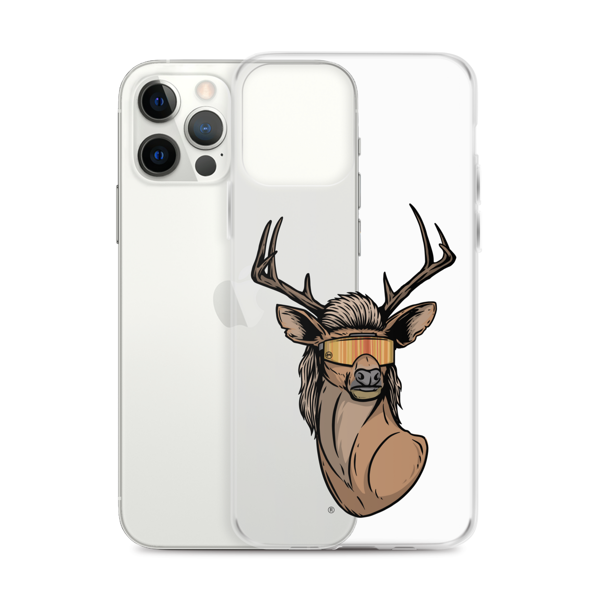 Deer Mullet 2.0 iPhone Case - Clear - iPhone 14 Deer Mullet 2.0 iPhone Case - Clear - iPhone 14