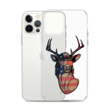 Deer Mullet USA 2.0 iPhone Case - Clear