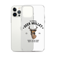 Deer Mullet Motto iPhone Case - Clear