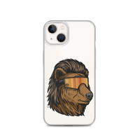 Bear Mullet iPhone Case - Clear