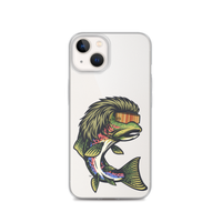 Trout Mullet iPhone Case - Clear