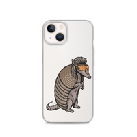 Armadillo Mullet iPhone Case - Clear