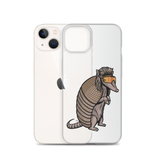 Armadillo Mullet iPhone Case - Clear