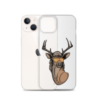 Deer Mullet 2.0 iPhone Case - Clear