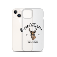 Deer Mullet Motto iPhone Case - Clear